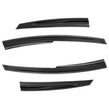 4pcs Of Front & Rear Wind Deflectors for Toyota: Prius 2009-2012 SEDAN