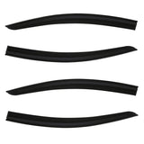 4pcs Of Front & Rear Wind Deflectors for Toyota: Corolla 2019- SEDAN