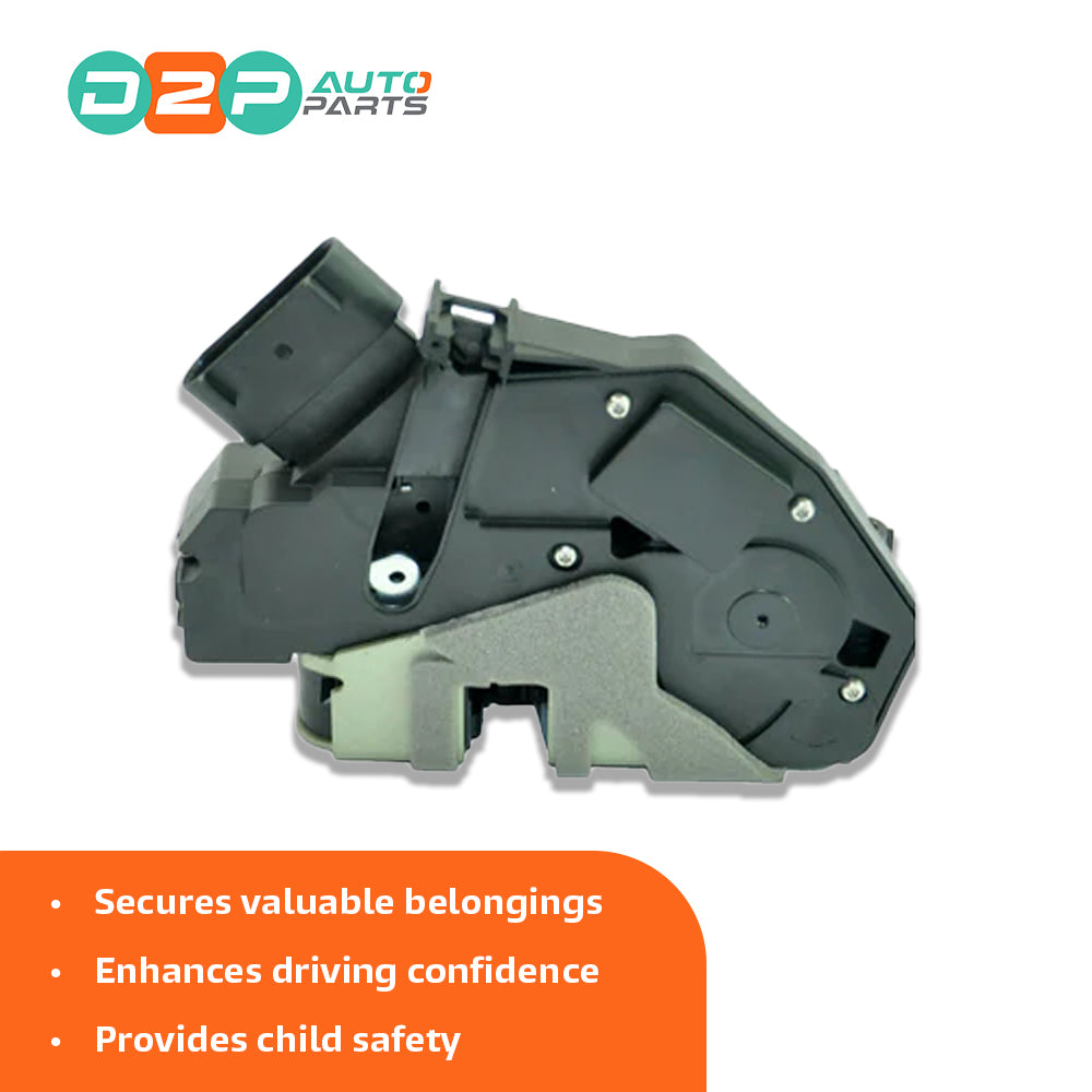 Volvo front right driver door lock actuator 5-pin connector detail