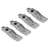 4PCS Lower Radiator Mounting Bracket & Bushing Kit for Vauxhall Insignia A (2008-2017)