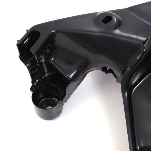 Heavy-duty electrophoretic coated rear subframe crossmember against rust