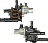 Thermostat Housing & Sensor (2 Pins) For Alfa Romeo, Chevrolet, Opel-Vauxhall, Seat, Skoda and VW