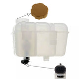 Radiator Coolant Expansion Tank For Opel-Vauxhall 093179469