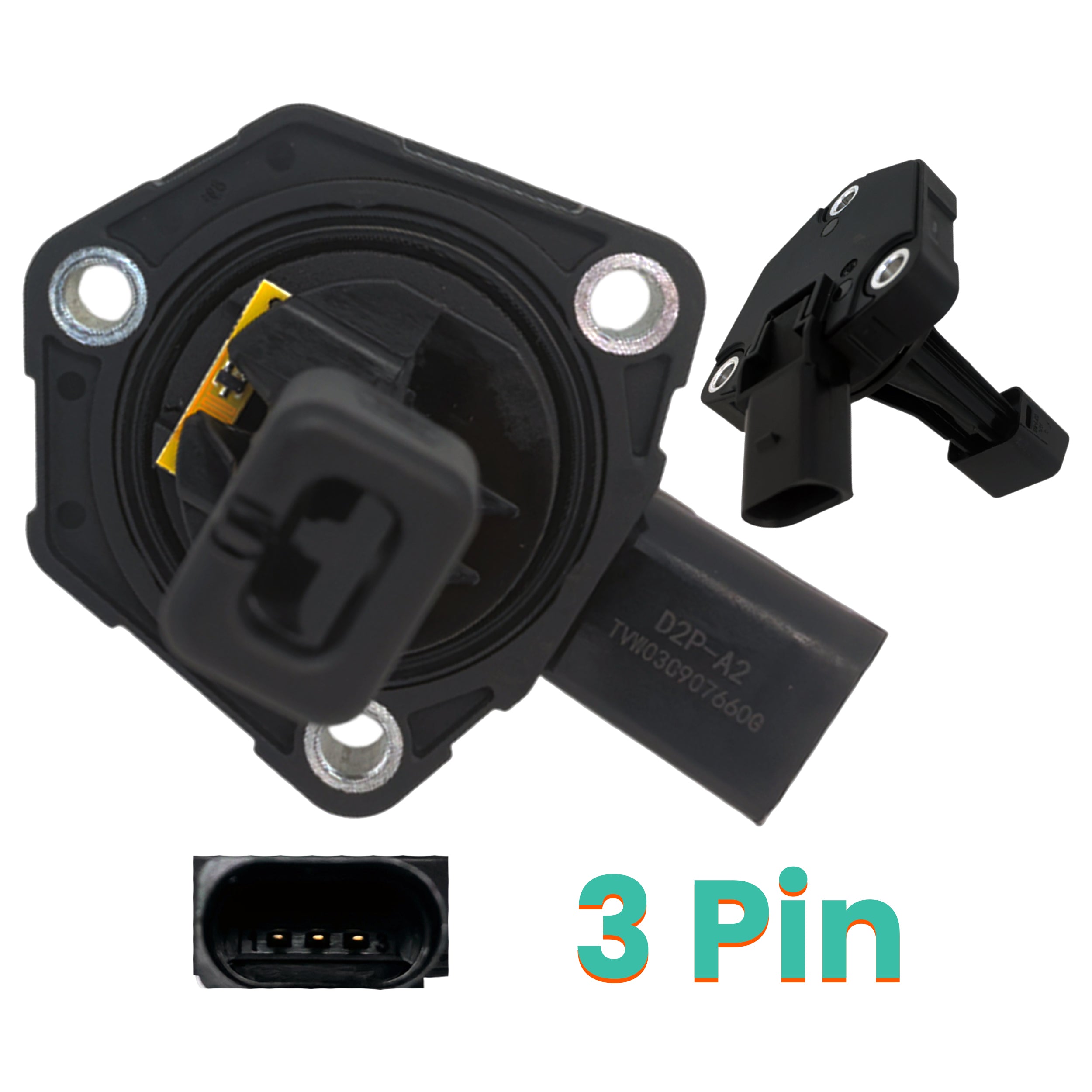Oil level sensor 03C907660G for Audi A1, A3, A4 B8, A5, A6, Q2, Q3, TT 1.6 & 2.0 TDI engines.