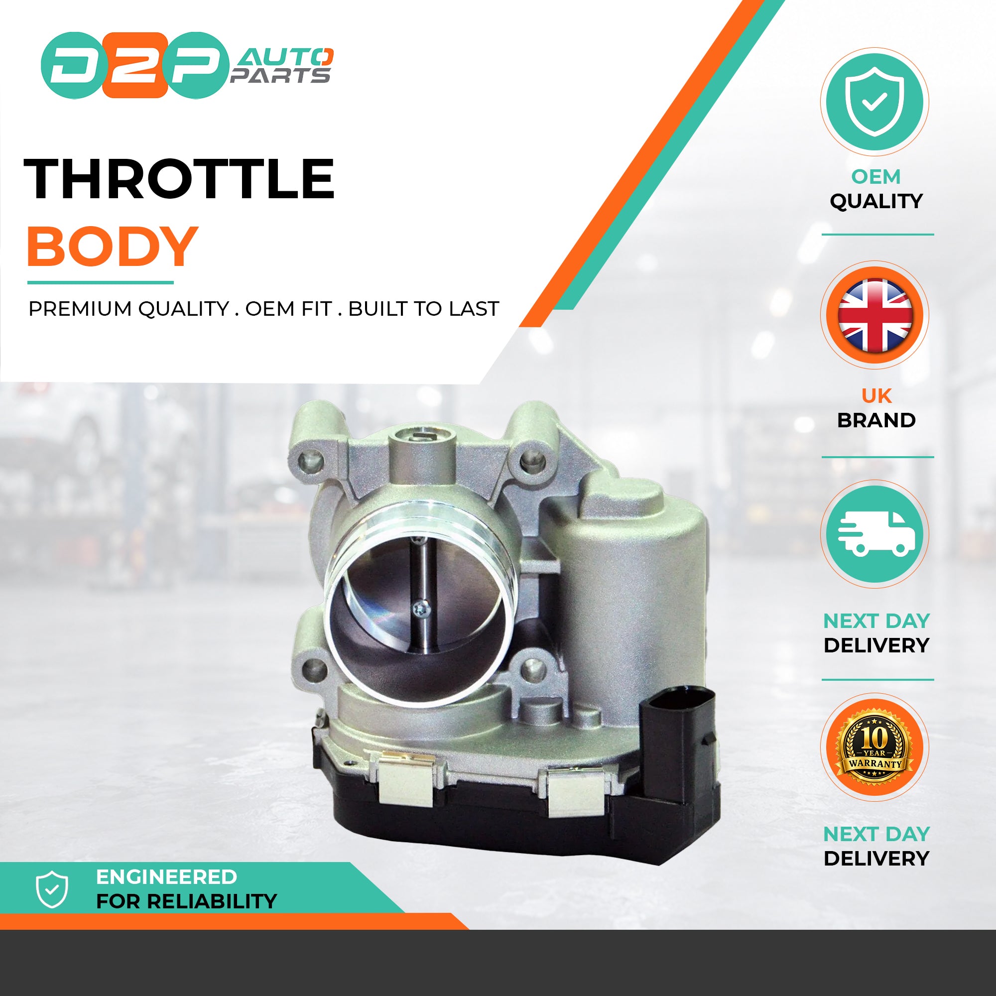Throttle Body For Skoda/Audi/Vw/Seat A1,Altea, Polo