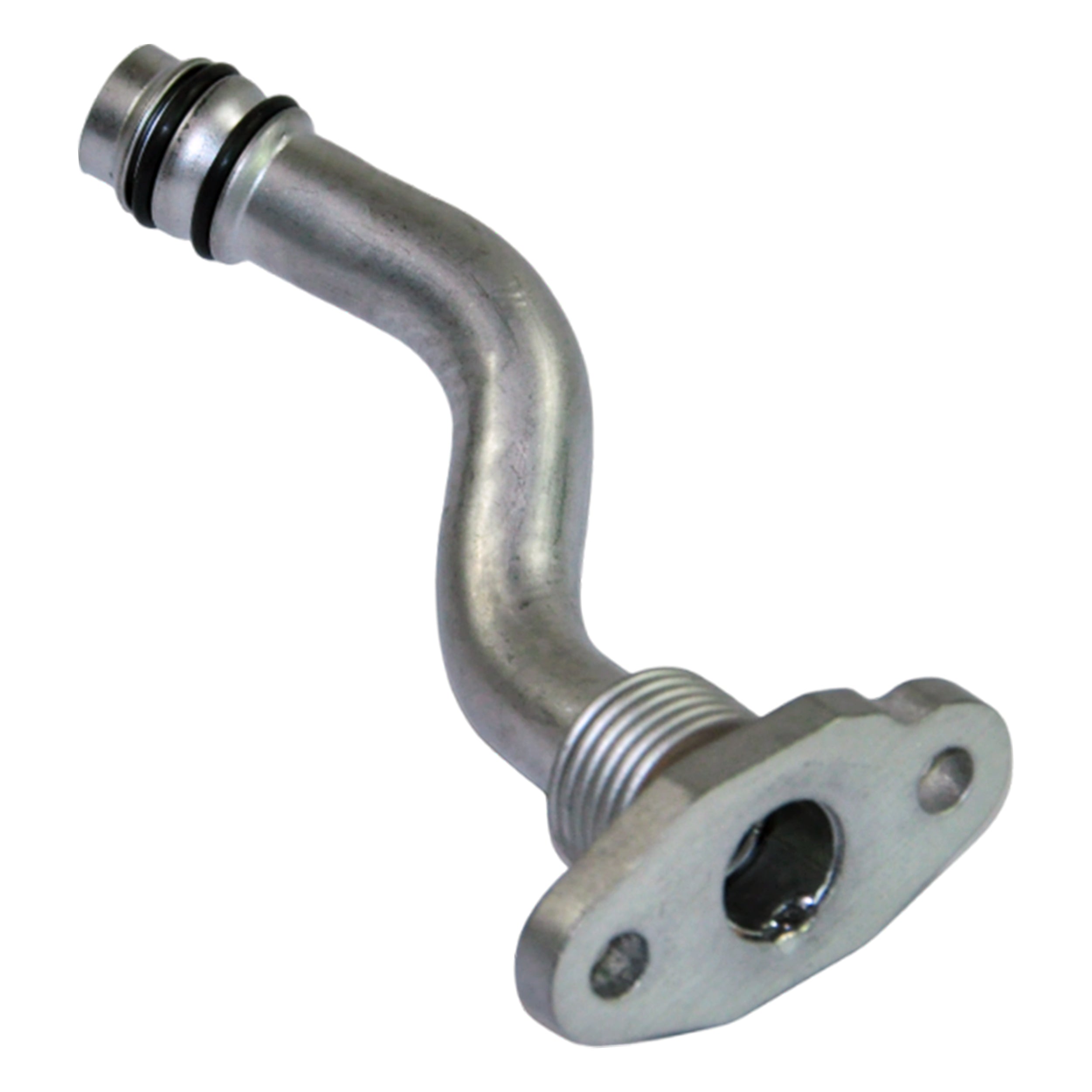 Audi A1 8X turbocharger oil return pipe 03G145736E close-up