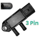 Diesel particulate filter differential pressure sensor 03L906051D for VW Audi