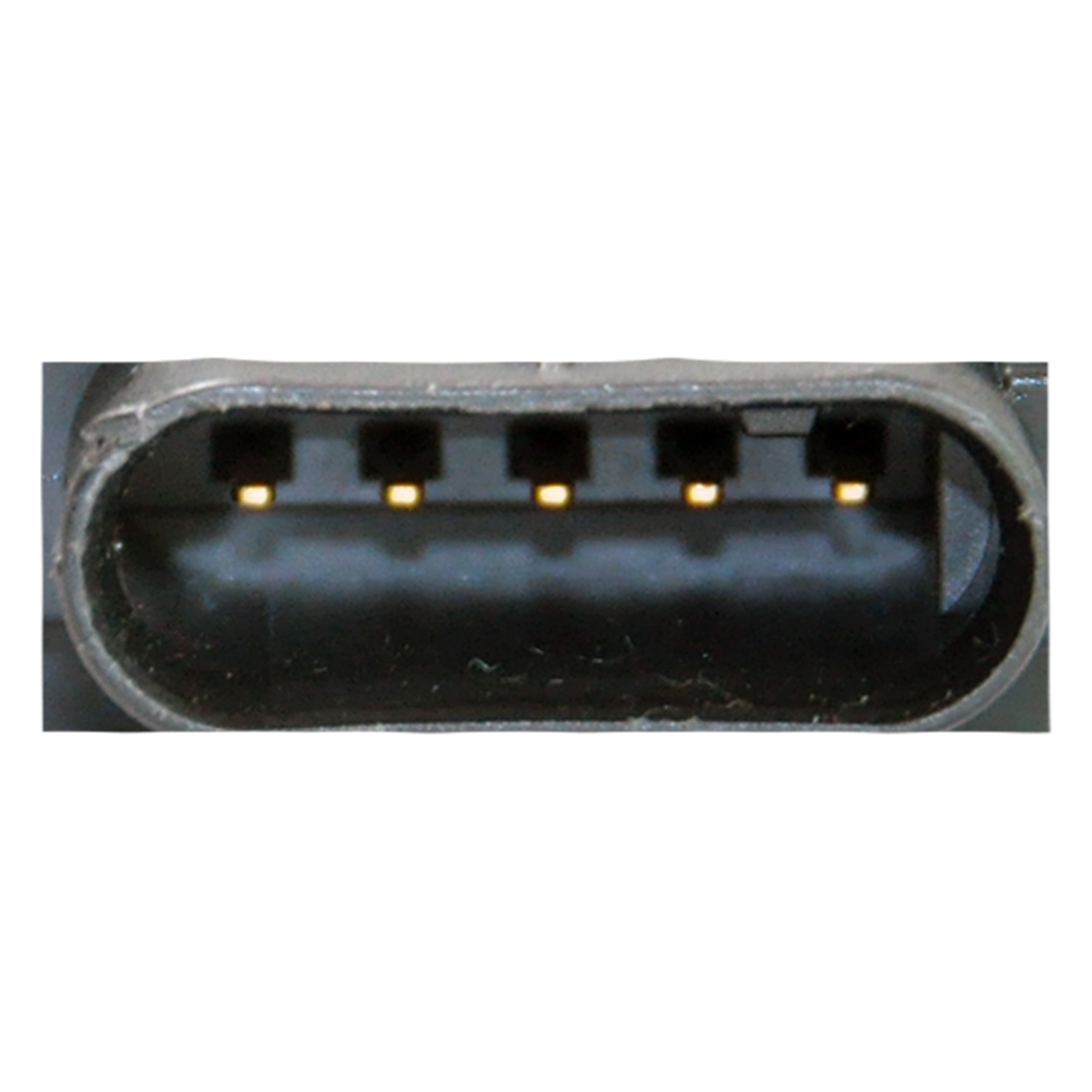 VW Transporter T6 diesel NOx sensor with wiring connector on white background