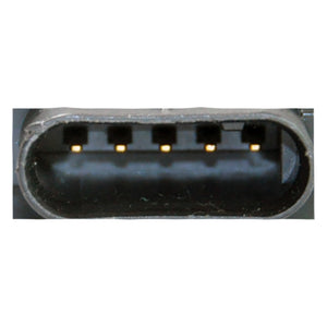 VW Transporter T6 diesel NOx sensor with wiring connector on white background