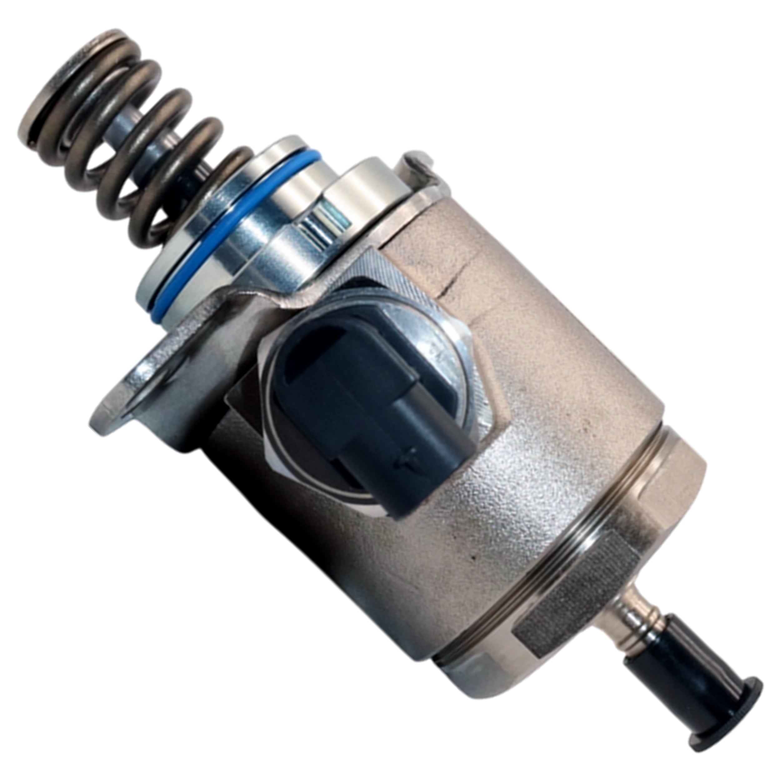 Close up of 06J127025L high pressure fuel pump assembly