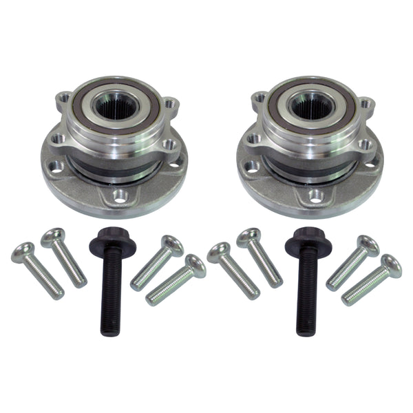 2x Front Wheel Hub Bearing Kit For Audi: A1, A3, Seat: Alhambra, Altea, Skoda: Octavia, Superb VW: Beetle, Caddy