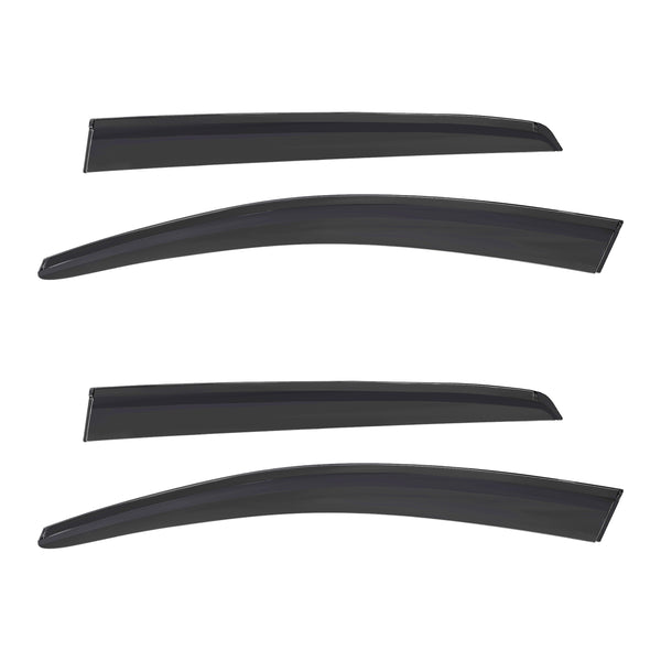 4pcs Of Front & Rear Wind Deflectors for VW: Golf, Golf All track 2013-2019 HB 5D