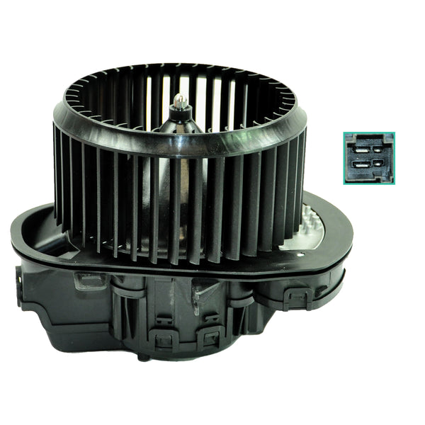 Heater Blower Motor Fan With Resistor for Porsche: Cayenne, VW: Touareg