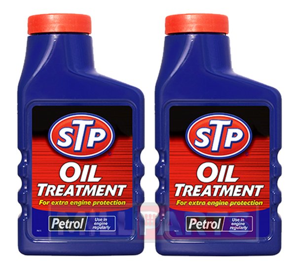 2 X STP Oil Treatment Additive 300ml For Petrol Engines Engine Protection