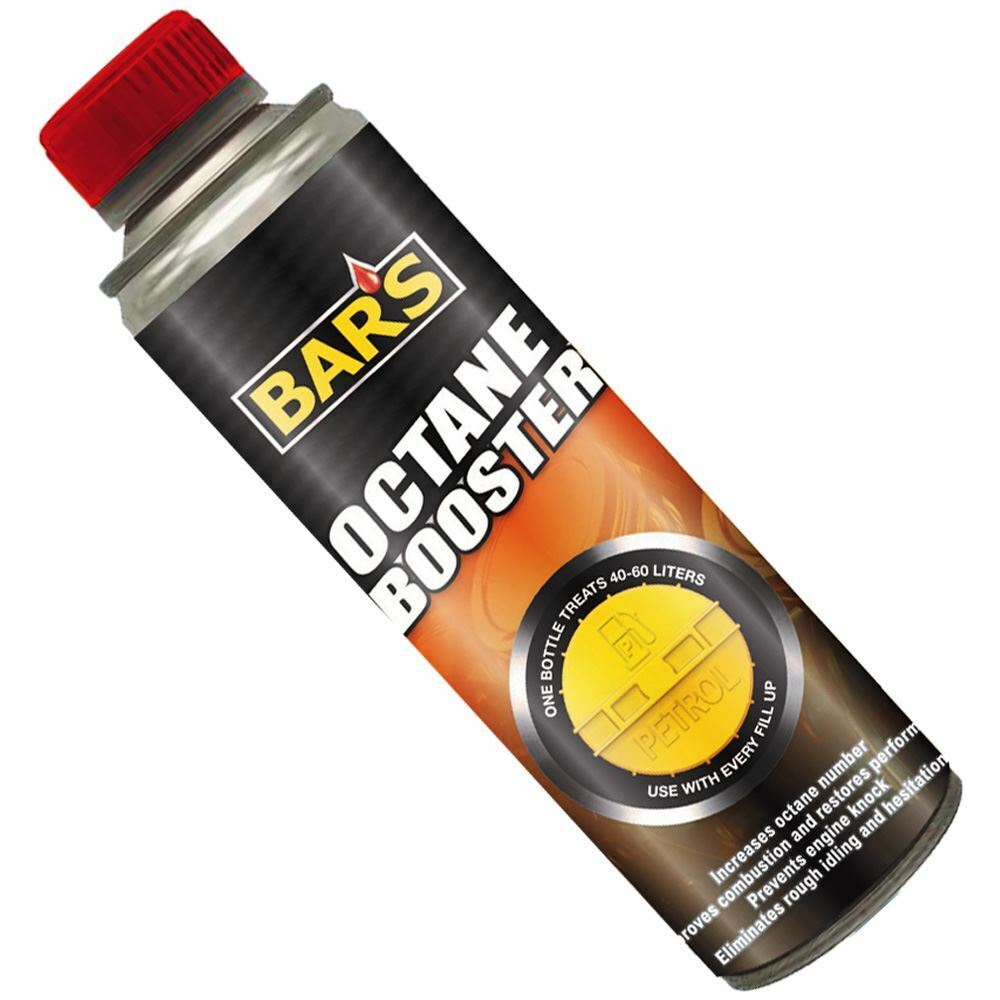 Bar's Octane Petrol Booster Performance Fuel Additive 250ml Improves Combustion