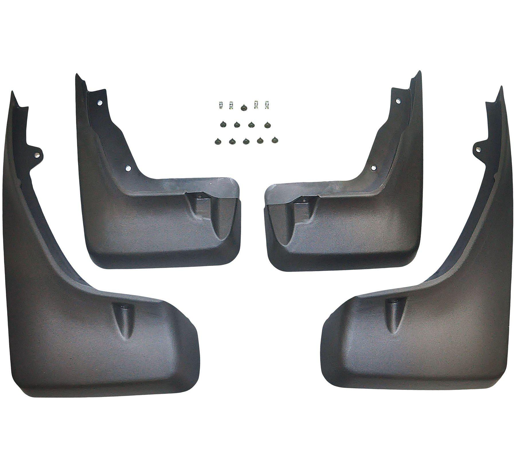 2 Front & 2 Rear Mudguards (Set Of 4) For Land Rover: Freelander 2, LR003322 - D2P Autoparts