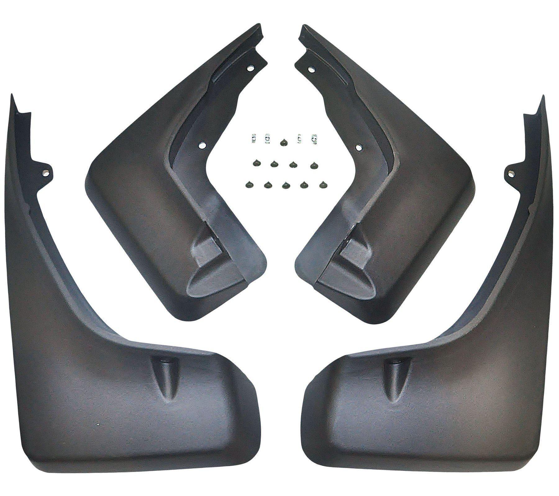 2 Front & 2 Rear Mudguards (Set Of 4) For Land Rover: Freelander 2, LR003322 - D2P Autoparts