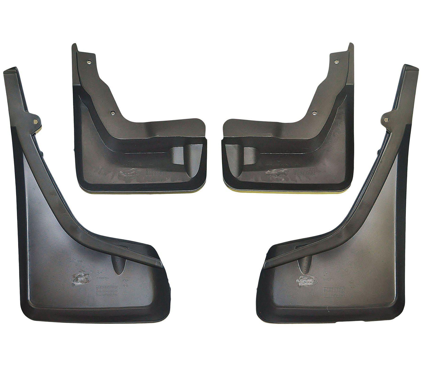 2 Front & 2 Rear Mudguards (Set Of 4) For Land Rover: Freelander 2