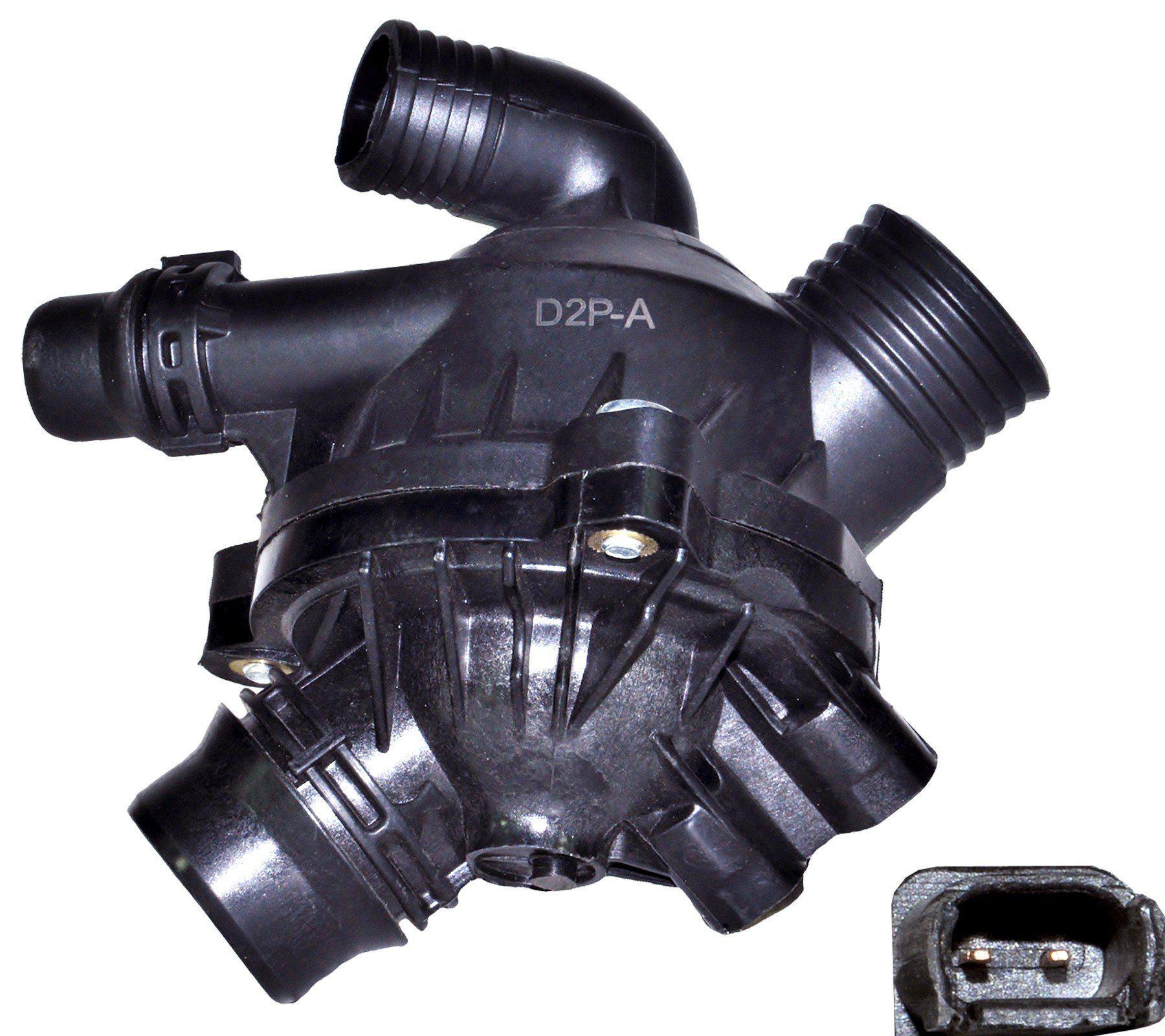 2 Pins Thermostat + Housing (97°C) For Bmw - D2P Autoparts