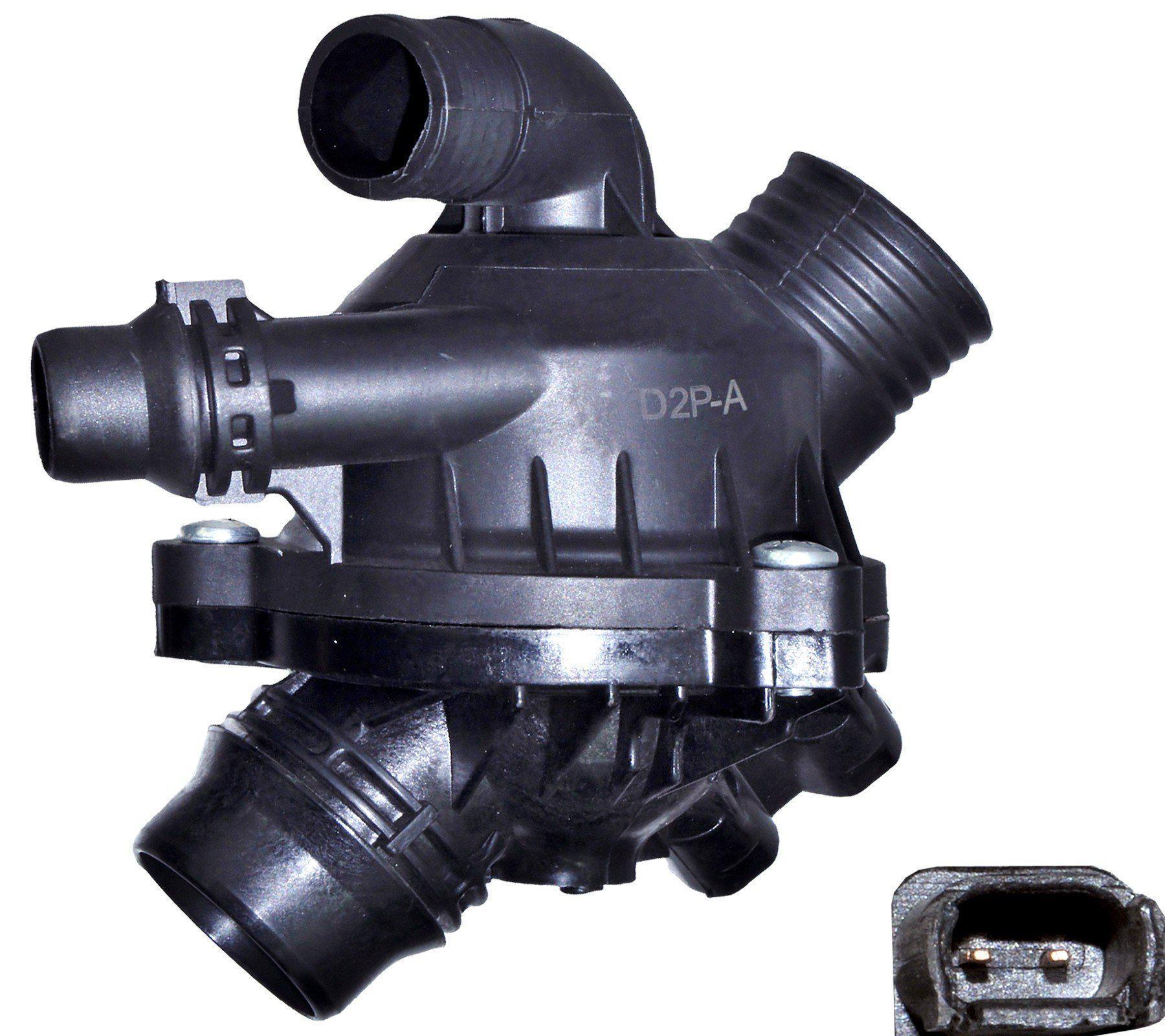 2 Pins Thermostat + Housing (97°C) For Bmw - D2P Autoparts