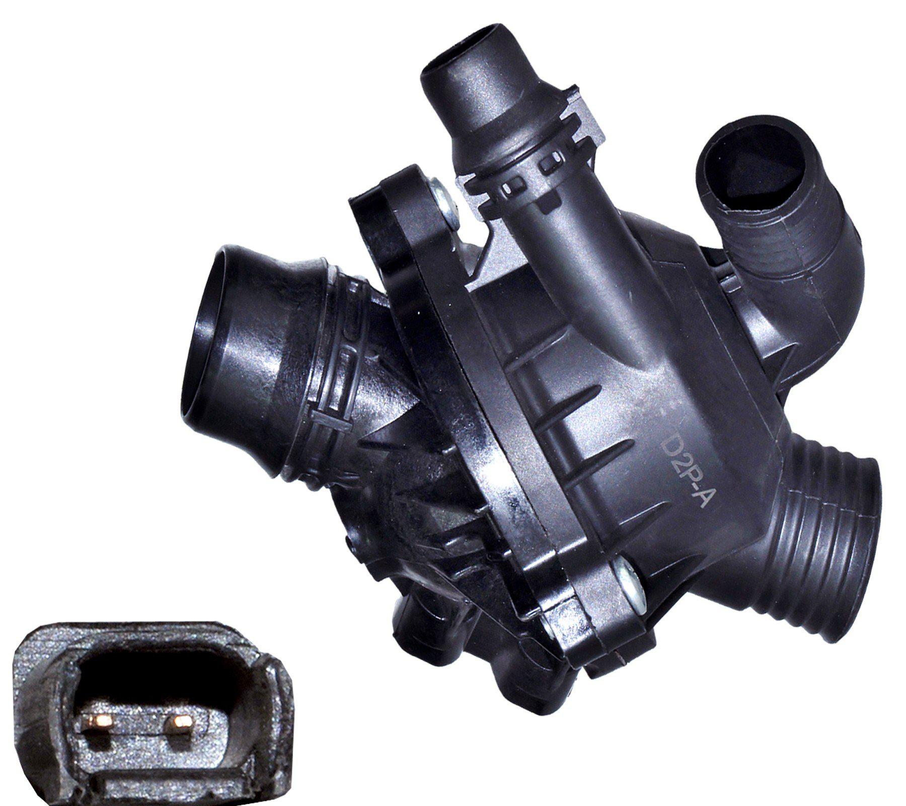 2 Pins Thermostat + Housing (97°C) For Bmw - D2P Autoparts
