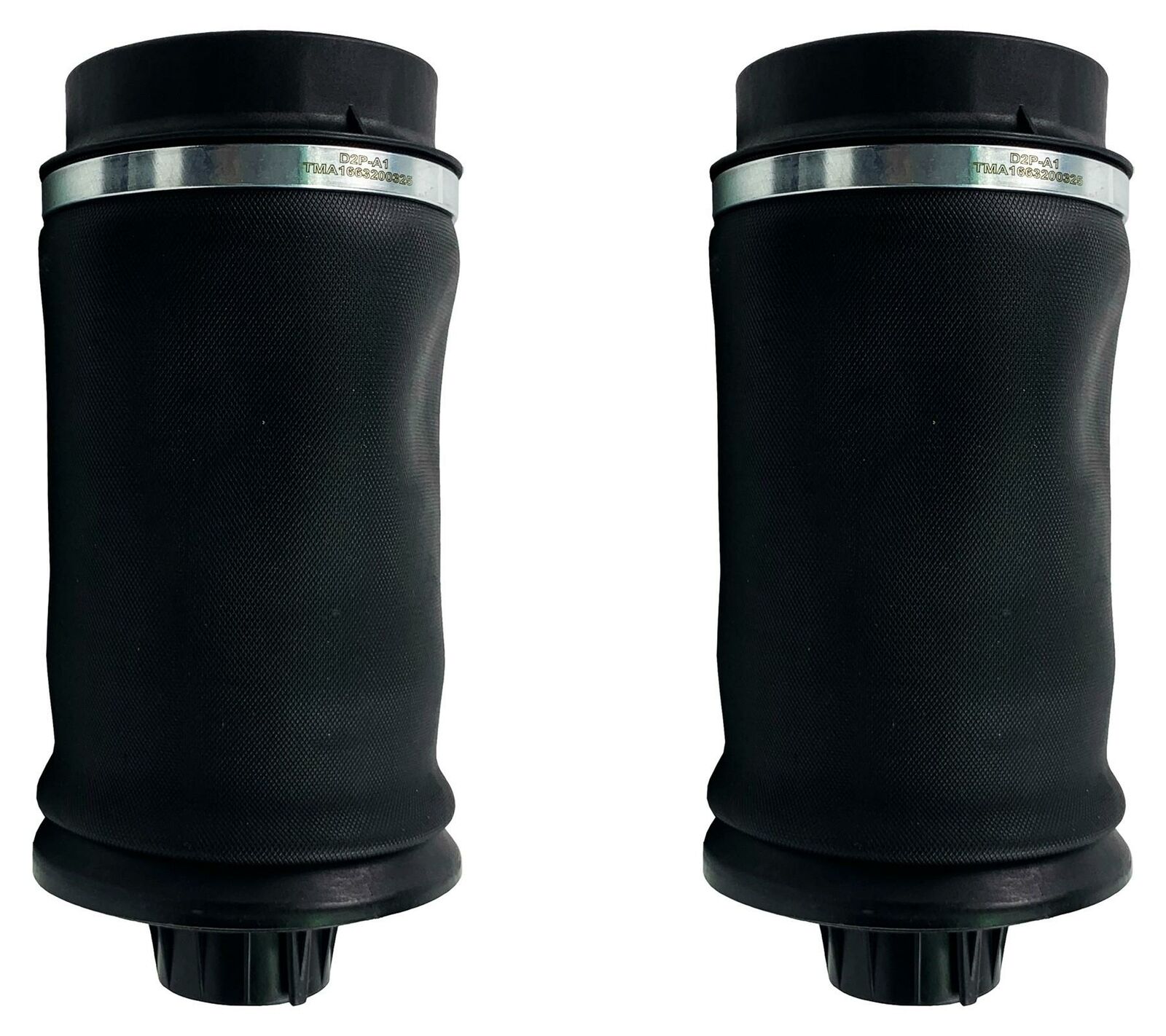 2X Air Suspension Spring Bag Rear For Mercedes A1643200825 - D2P Autoparts
