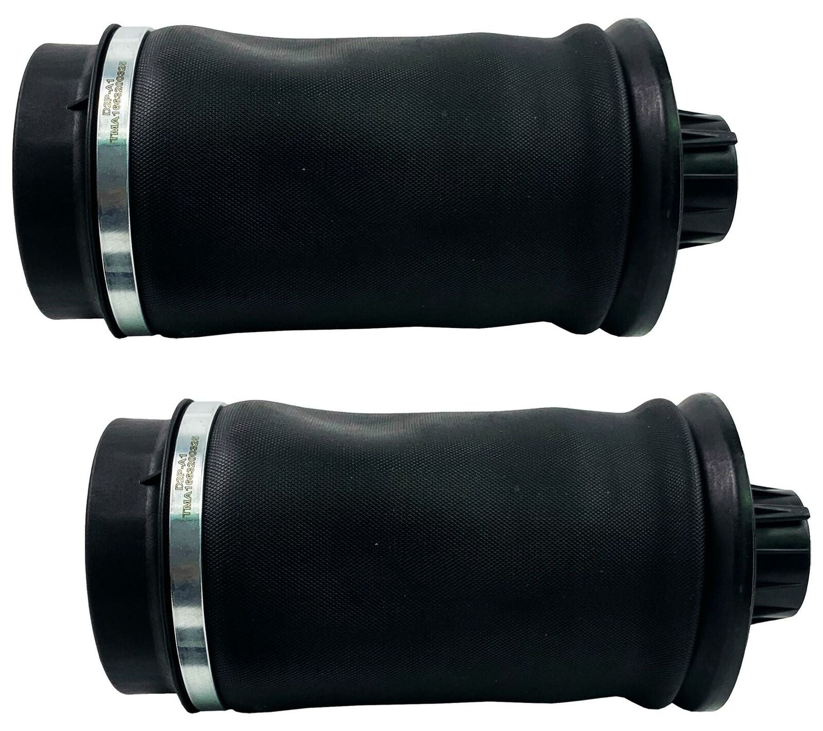 2X Air Suspension Spring Bag Rear For Mercedes A1643200825 - D2P Autoparts