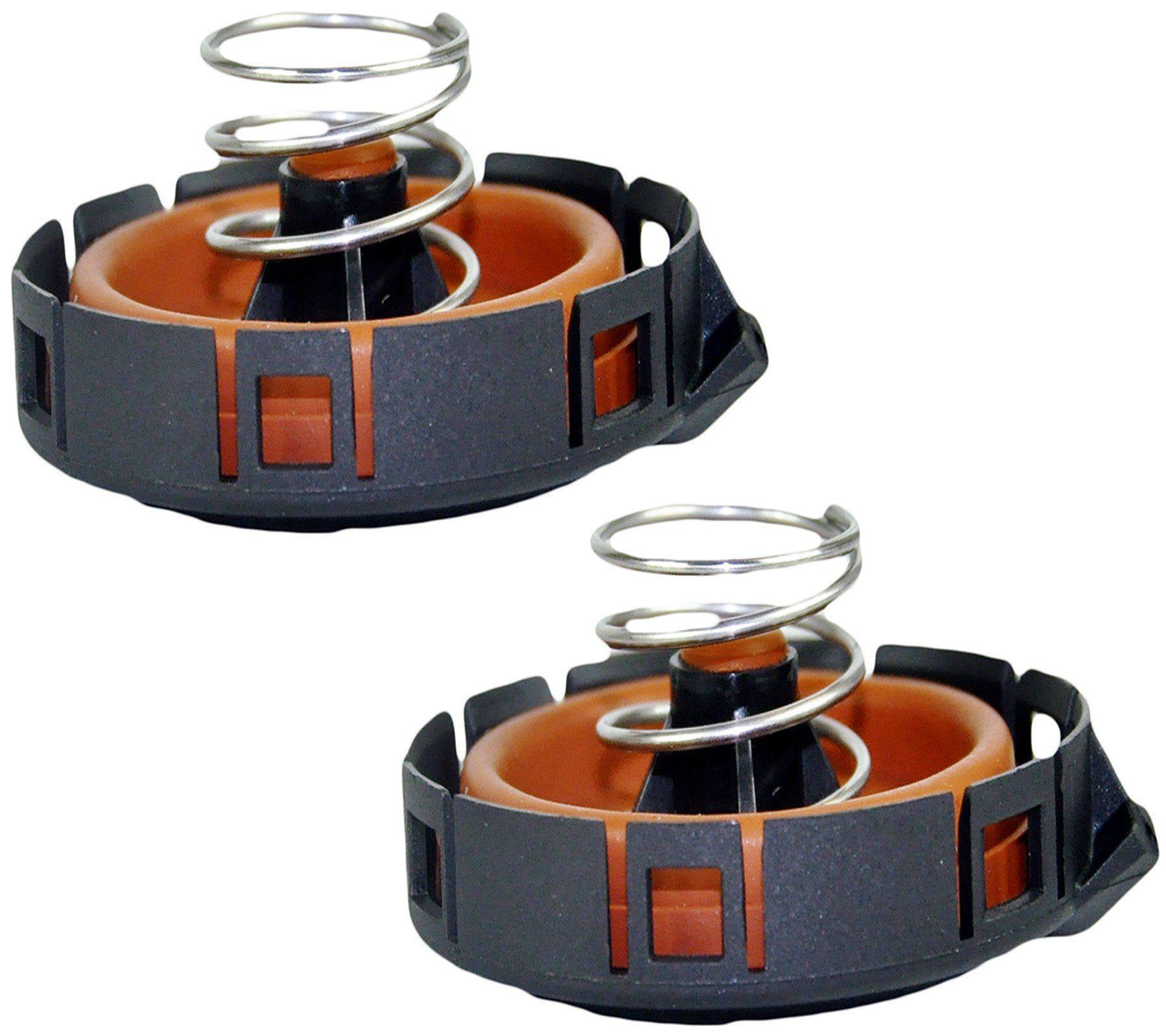 2X Crankcase Breather PCV Valves For BMW: 5 Series, 6 Series, 7 Series, and X5 1127547058 - D2P Autoparts