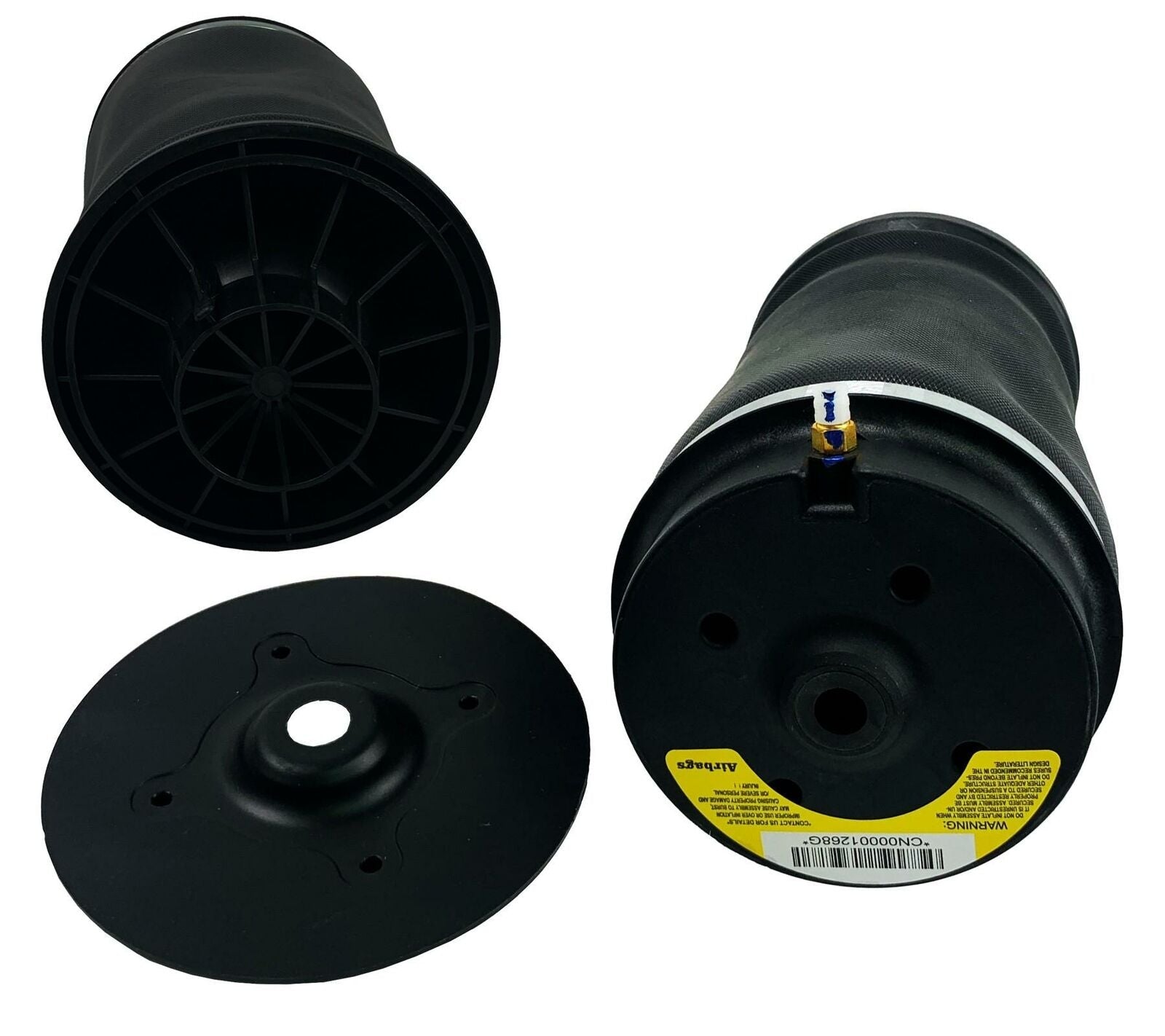 2x Rear Air Suspension Spring Bag Shock Strut For Mercedes ML GL Class - D2P Autoparts