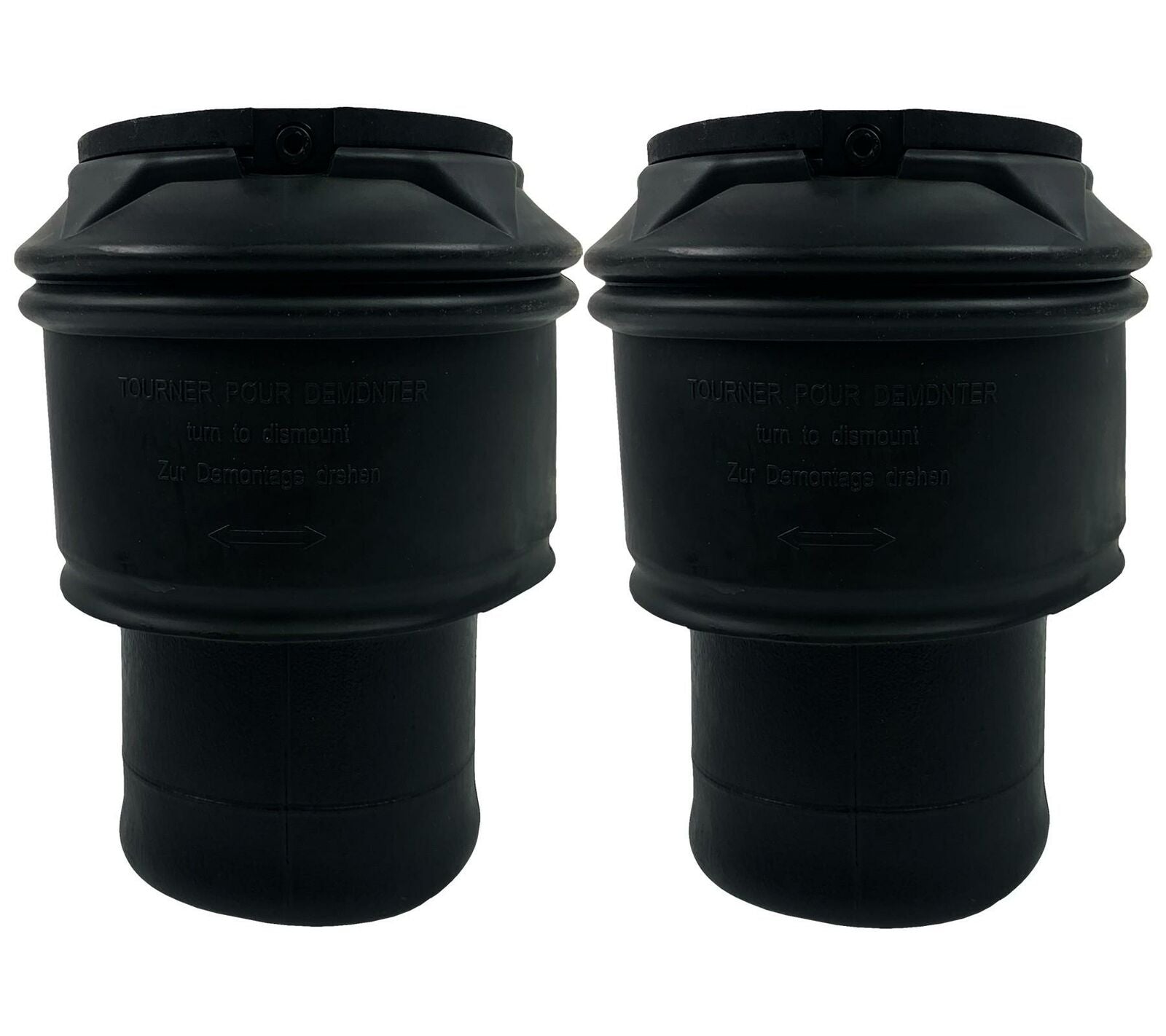 2x Rear Air Suspension Springs For Citroen/Fiat/Peugeot - D2P Autoparts