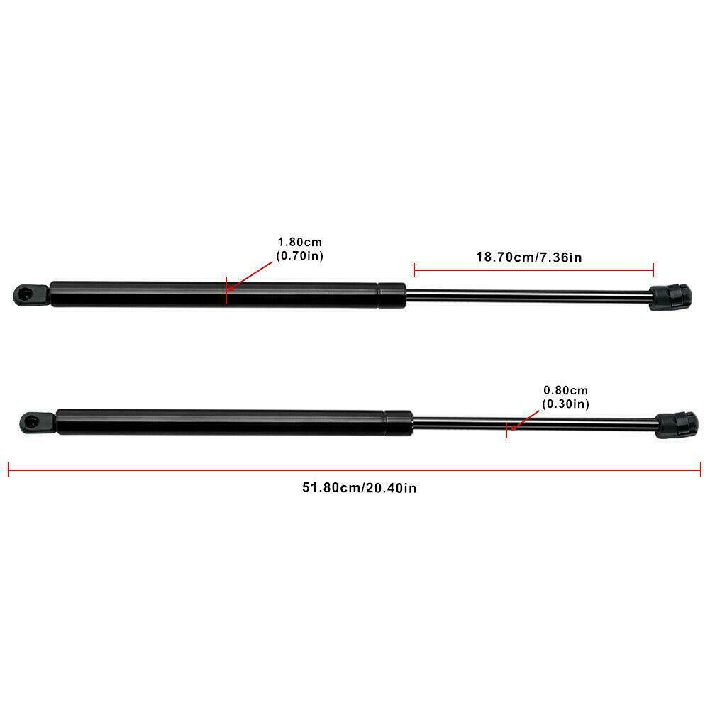 2X Tailgate Boot Gas Struts (Left & Right) For Mini: Mini, 41626801258 - D2P Autoparts