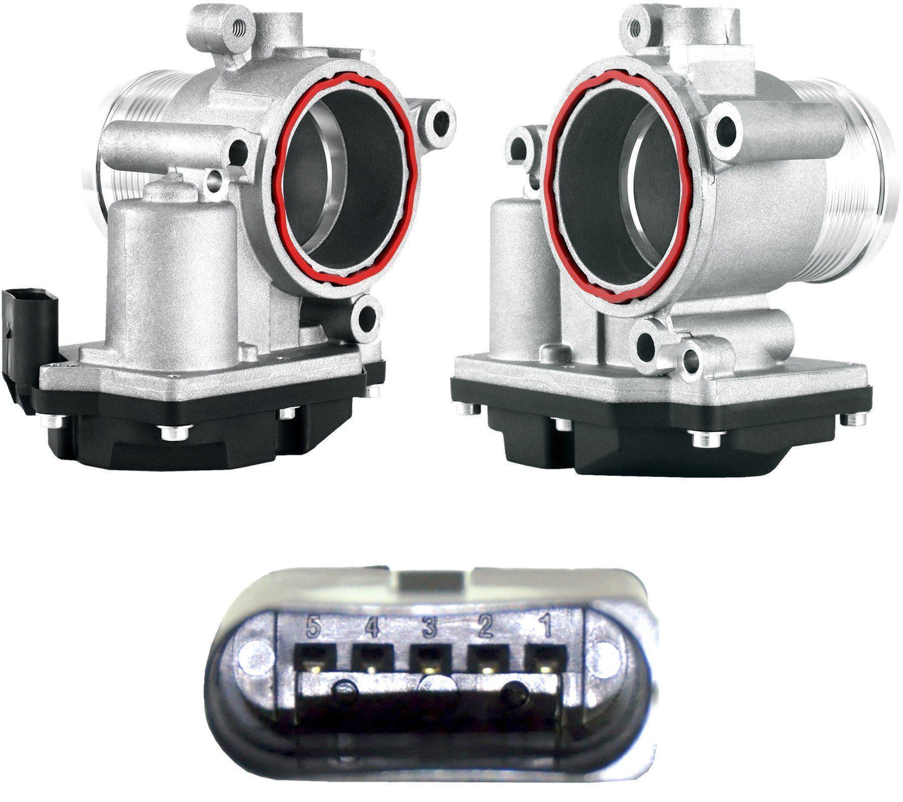 5 Pins Throttle Body (With Seals) For Audi, VW, Seat and Skoda 03L128063A - D2P Autoparts