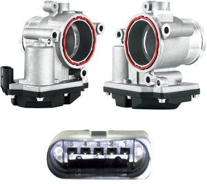 5 Pins Throttle Body (With Seals) For Audi, VW, Seat and Skoda 03L128063A - D2P Autoparts