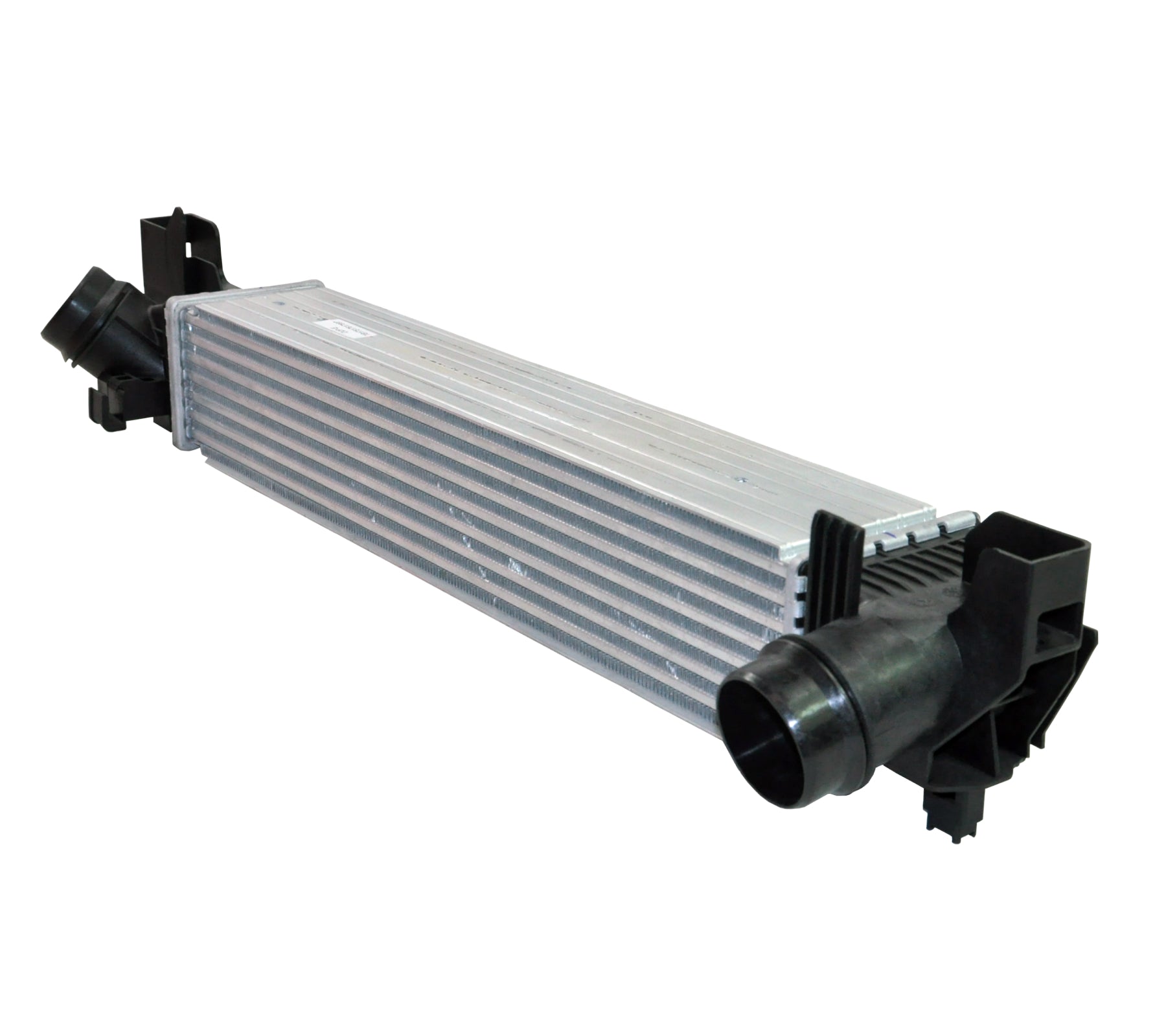 side view of BMW-Mini charge-air intercooler core