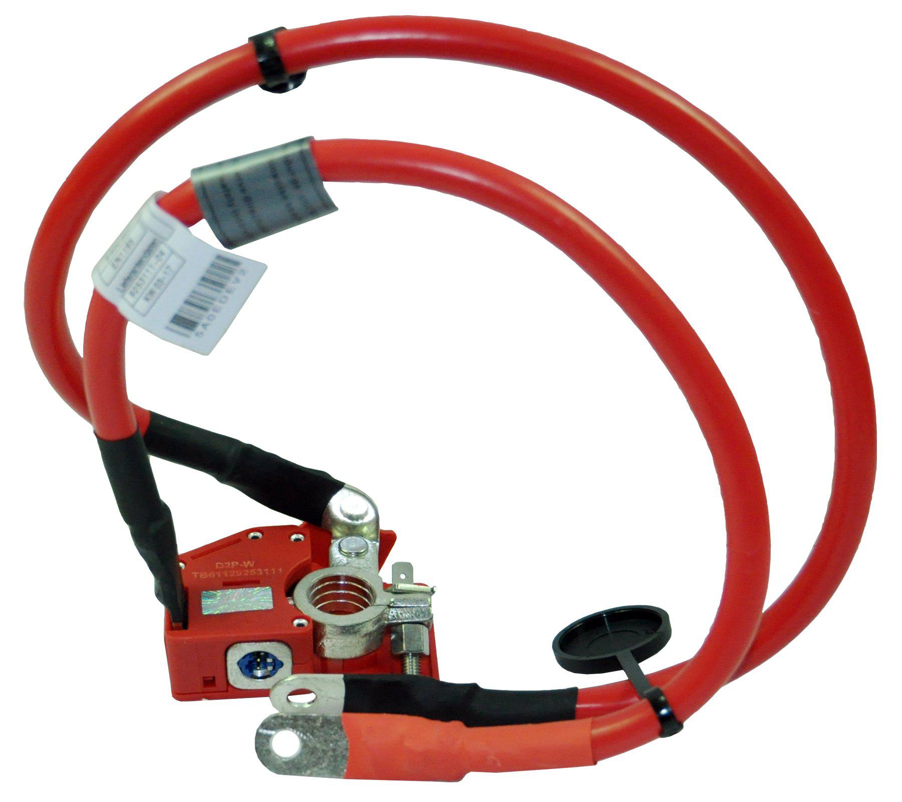 Car Battery Cable Plus Pole For BMW: 1 Series, and 2 Series, 61129253111 - D2P Autoparts