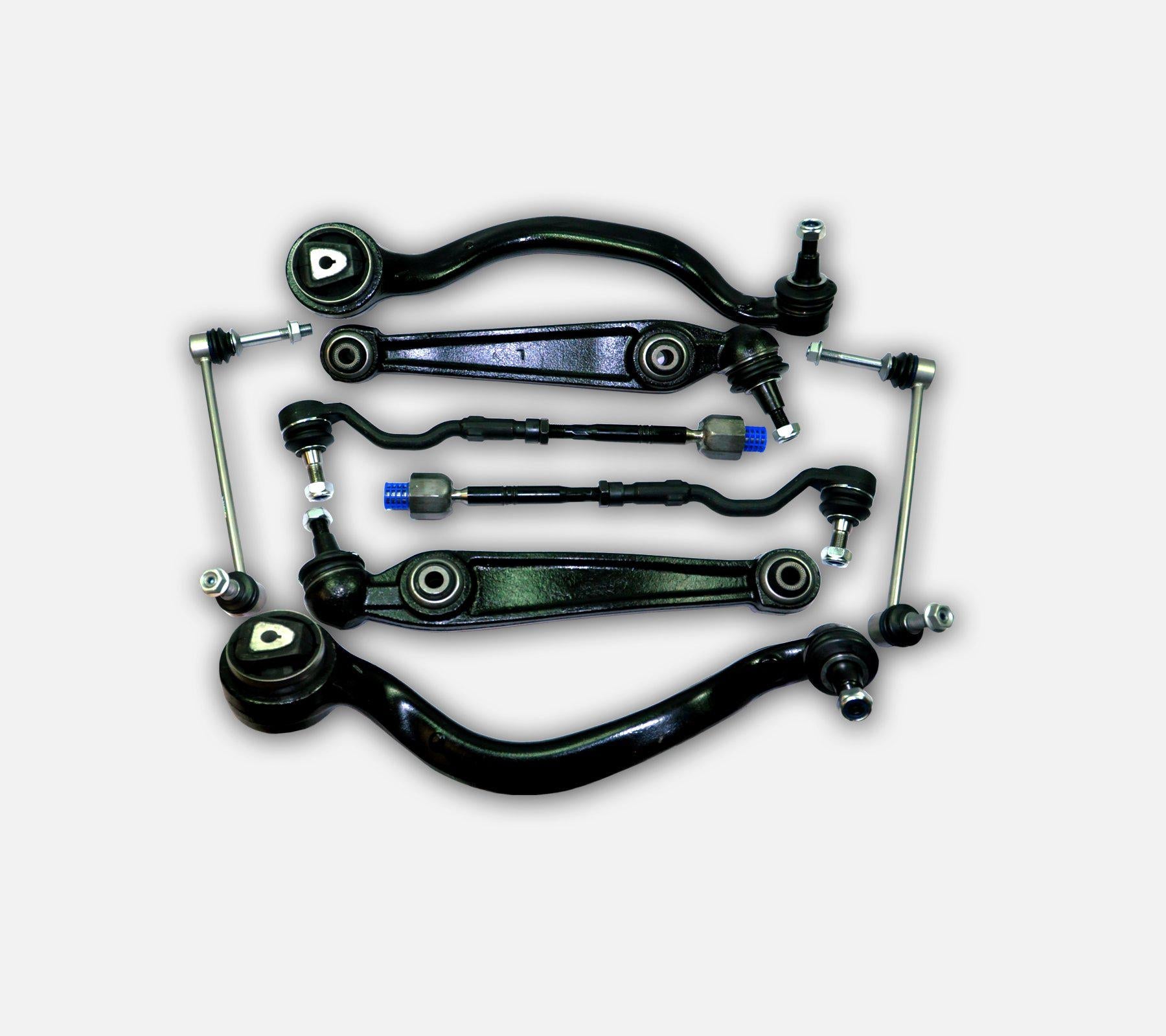 Front suspension lower wishbone arms set ready to fit BMW X5 / X6 front axle