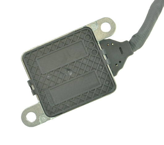 NOx sensor spare part showing sensor tip and harness plug on white background