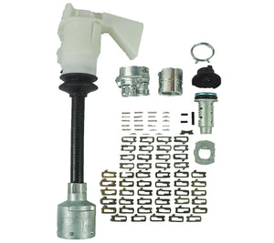 engine bay bonnet lock latch repair kit close-up