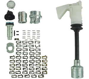 wire and latch bonnet release repair kit for vehicles