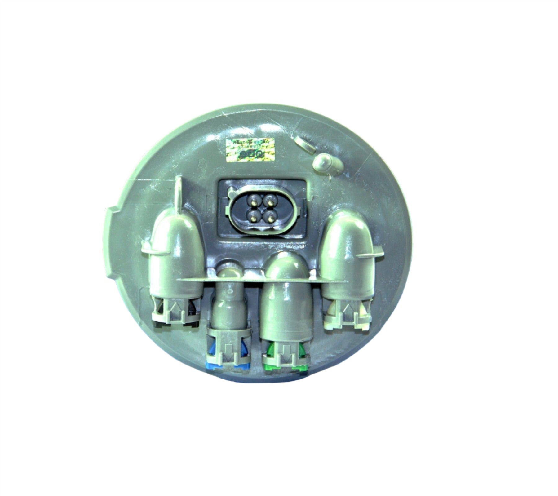 Defender fuel pump module with float arm and housing detail