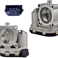 Throttle Body (6 Pins Electric) For Mercedes-Benz: A-Class, B-Class, C-Class, E-Class, SLK, A2661410525 - D2P Autoparts