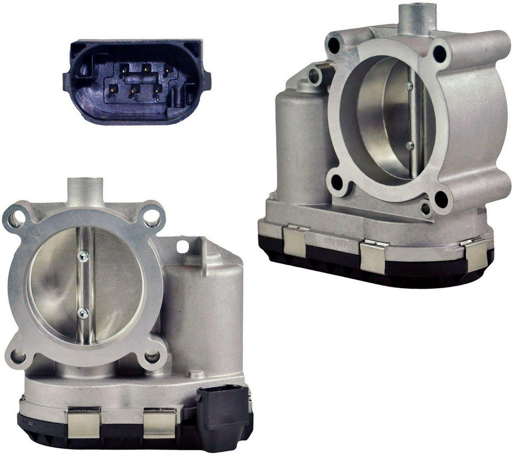 Throttle Body (6 Pins Electric) For Mercedes-Benz: A-Class, B-Class, C-Class, E-Class, SLK, A2661410525 - D2P Autoparts