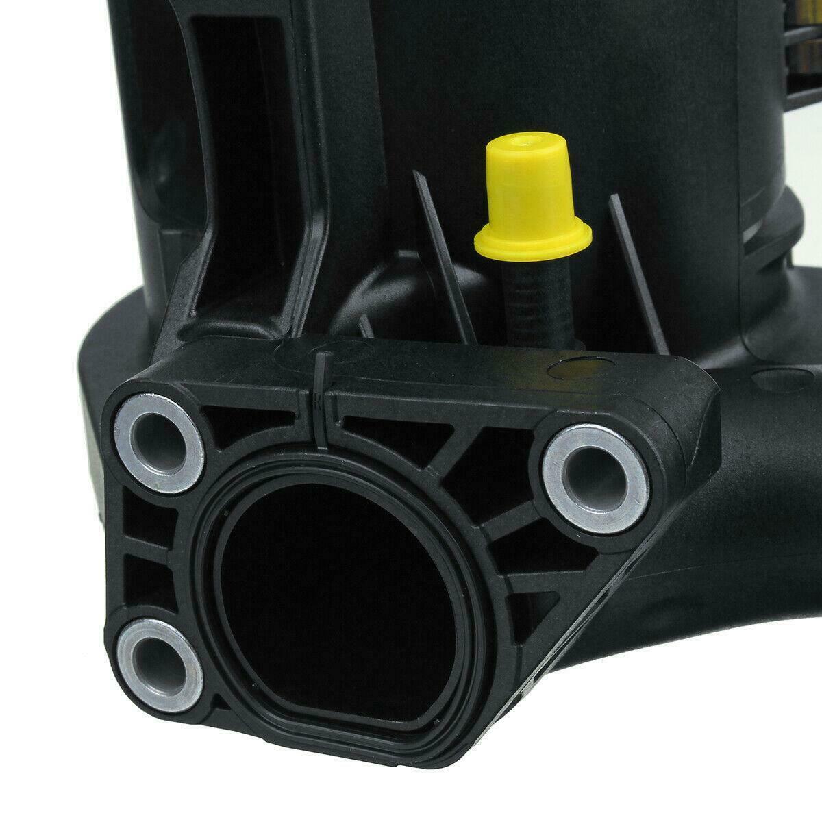 Mercedes water outlet fuel filter module replacement part close view