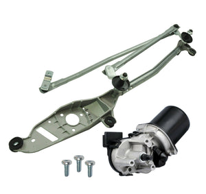 Windscreen Wiper Motor Linkage with Motor for Nissan: Qashqai+2 - D2P Autoparts