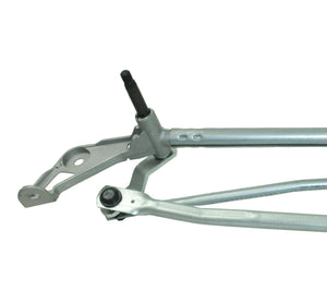 Renault Clio windscreen wiper linkage mechanism detailed view