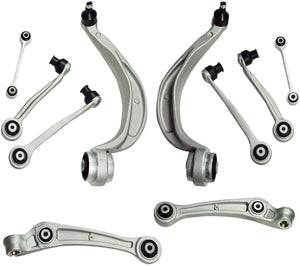 Front Suspension Wishbone Control Arms Links Kit (Left & Right Sides) For Audi - D2P Autoparts