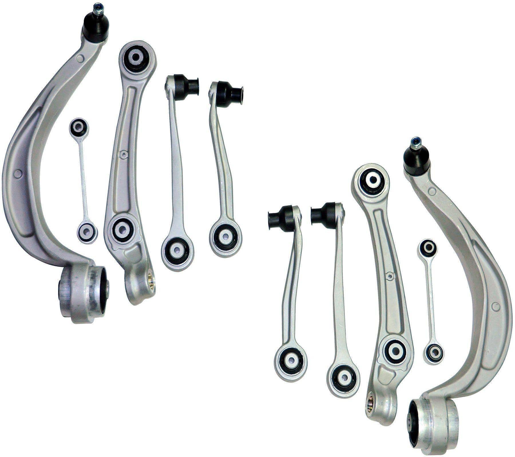 Front Suspension Wishbone Control Arms Links Kit (Left & Right Sides) For Audi - D2P Autoparts