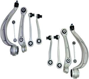 Front Suspension Wishbone Control Arms Links Kit (Left & Right Sides) For Audi - D2P Autoparts