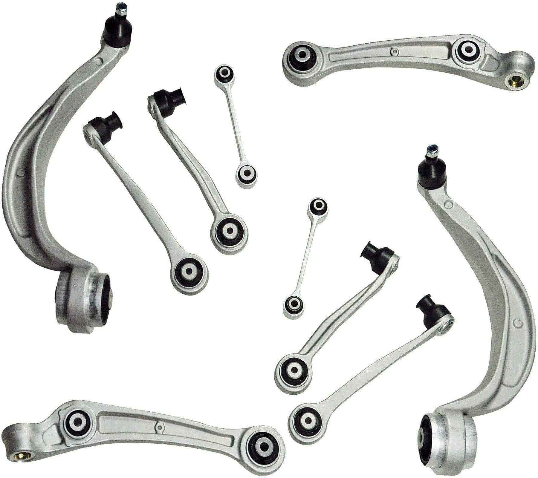 Front Suspension Wishbone Control Arms Links Kit (Left & Right Sides) For Audi - D2P Autoparts