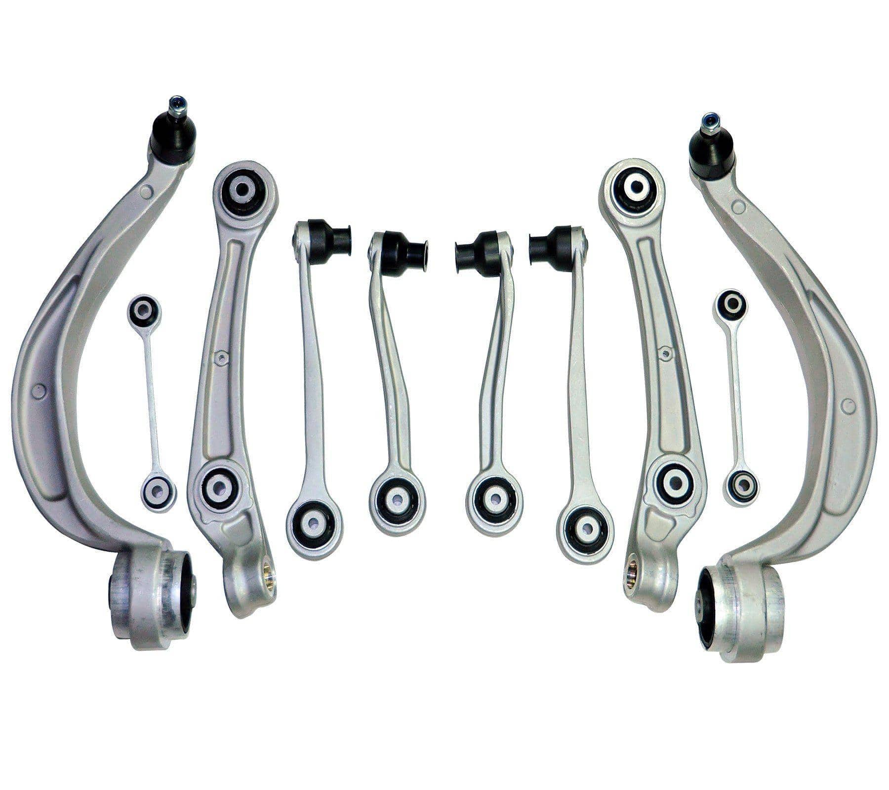 Front Suspension Wishbone Control Arms Links Kit (Left & Right Sides) For Audi - D2P Autoparts